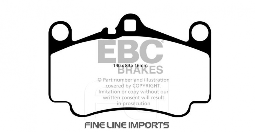 EBC DP91515 Orangestuff Racing Remblokken