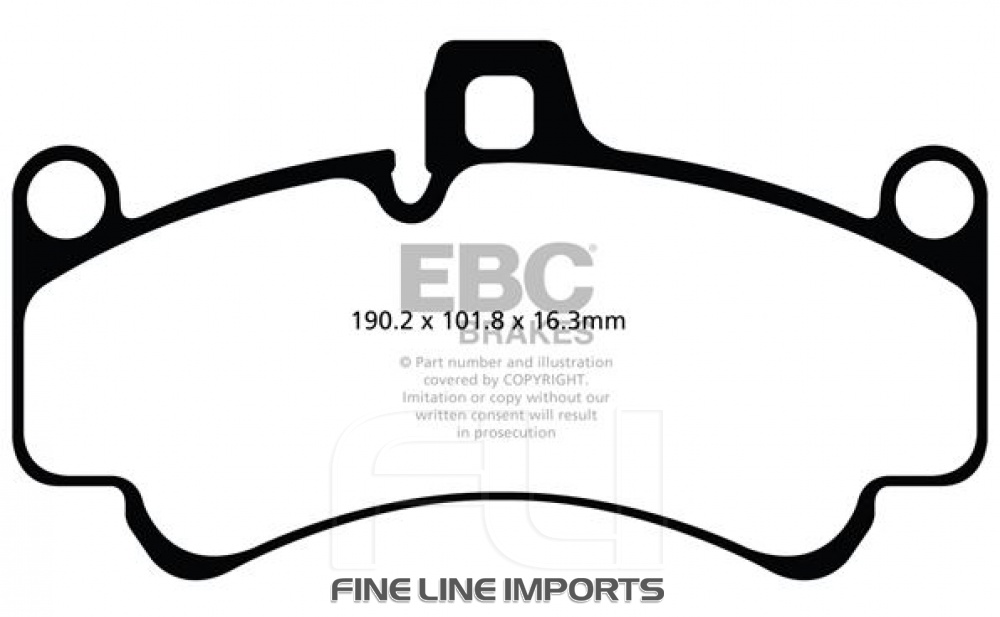 EBC DP91516 Orangestuff Racing Remblokken