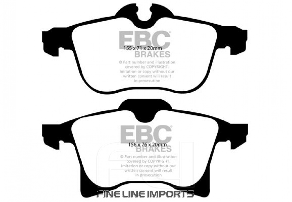 EBC DP91520 Orangestuff Racing Remblokken