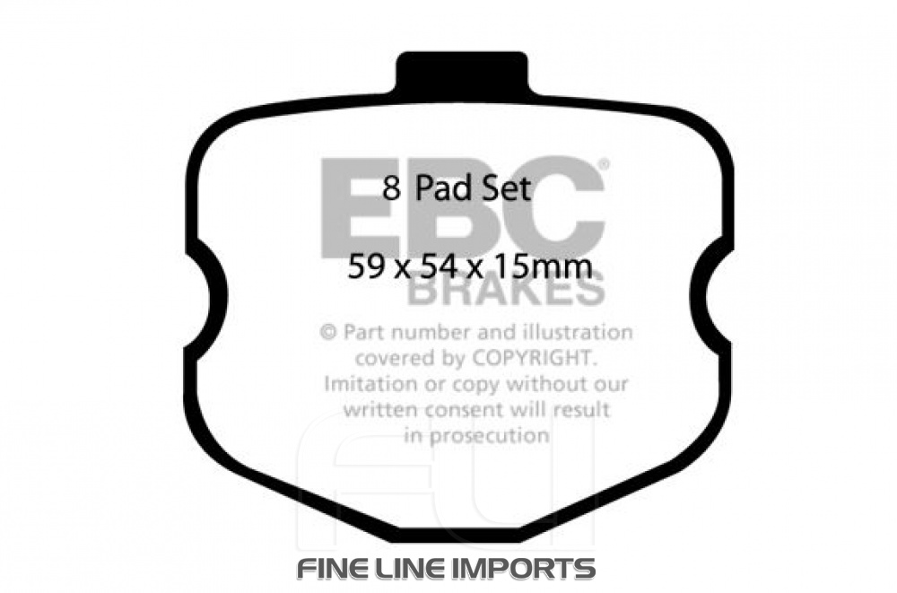 EBC DP91771_3 Orangestuff Racing Remblokken