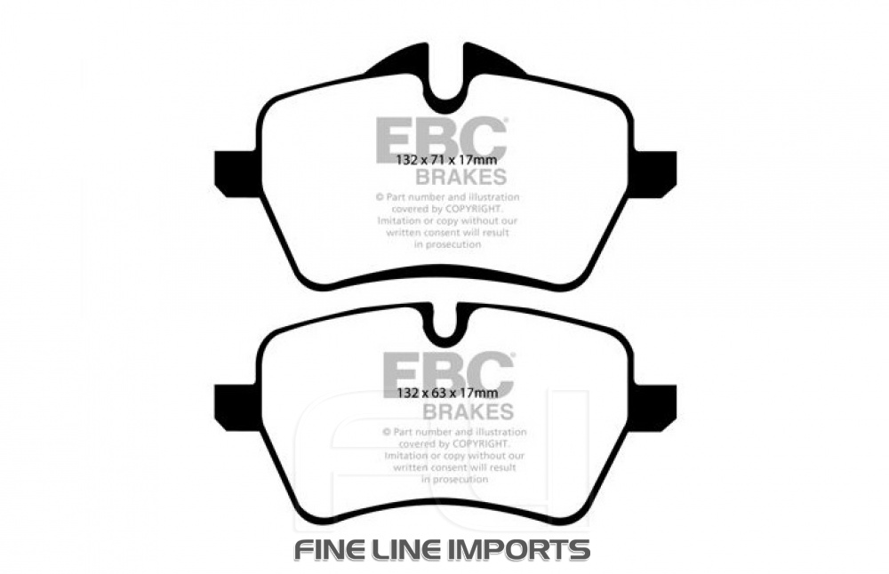 EBC DP91789 Orangestuff Racing Remblokken