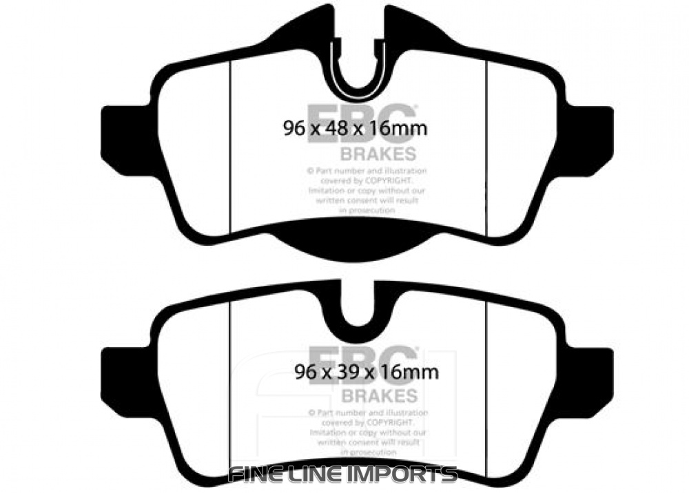 EBC DP91931 Orangestuff Racing Remblokken
