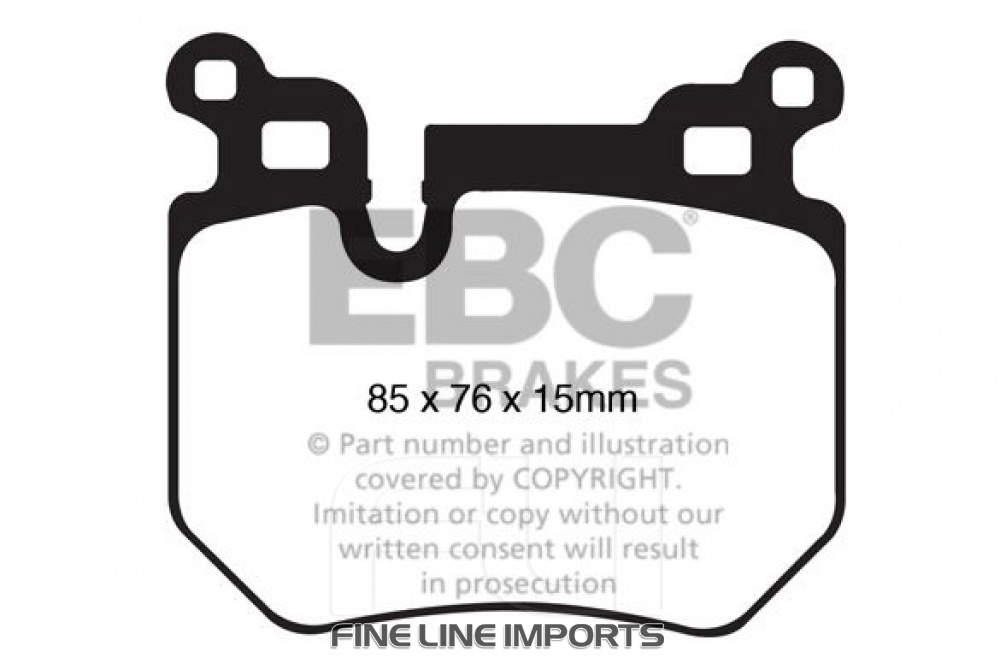 EBC DP91996 Orangestuff Racing Remblokken