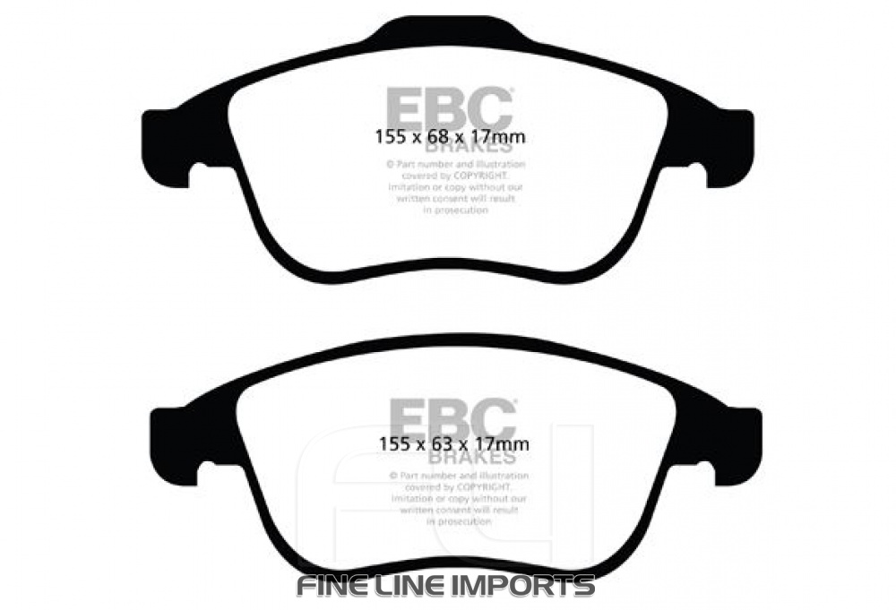 EBC DP92024 Orangestuff Racing Remblokken