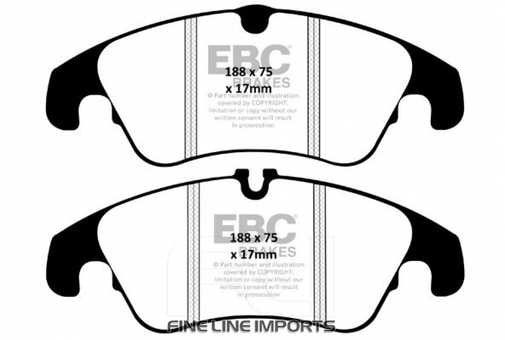 EBC DP92055 Orangestuff Racing Remblokken