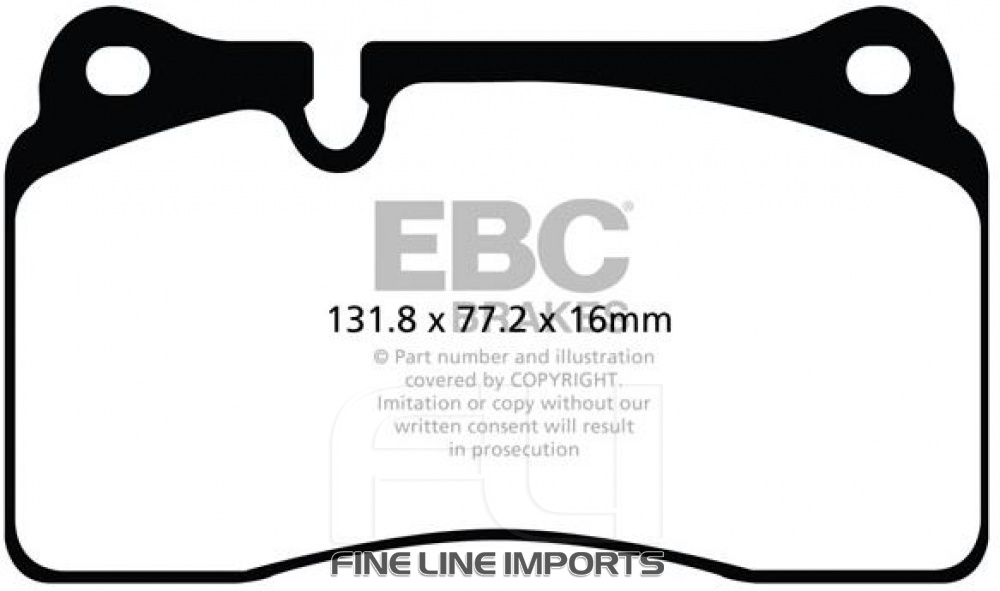 EBC DP92070 Orangestuff Racing Remblokken