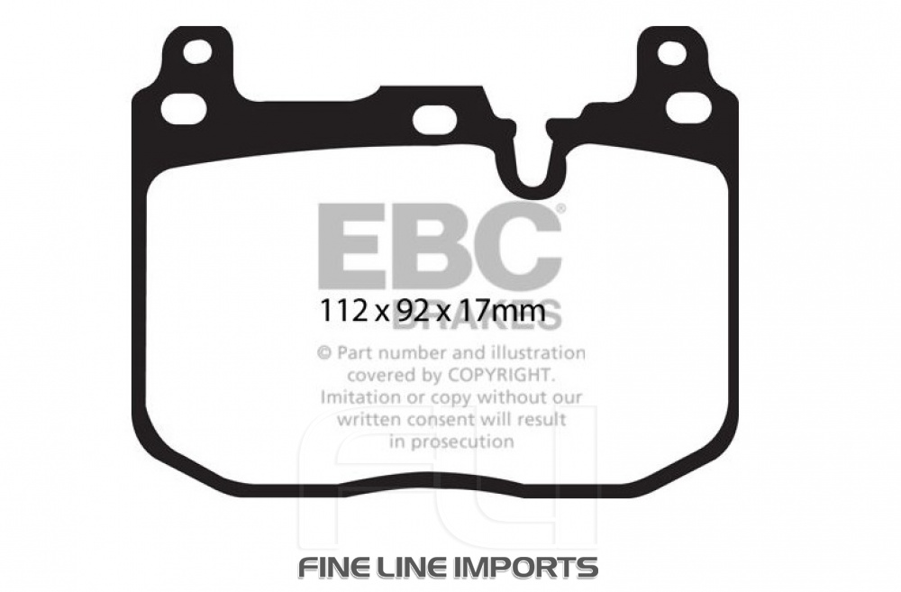 EBC DP92130 Orangestuff Racing Remblokken