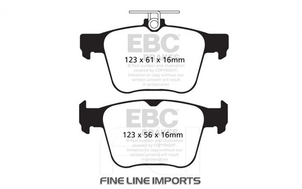 EBC DP92173 Orangestuff Racing Remblokken