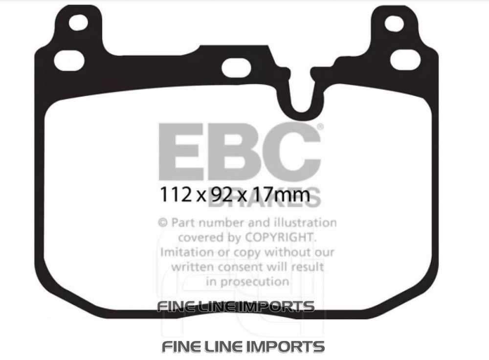 EBC DP92360 Orangestuff Racing Remblokken