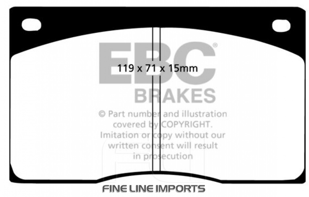 EBC DP9262 Orangestuff Racing Remblokken