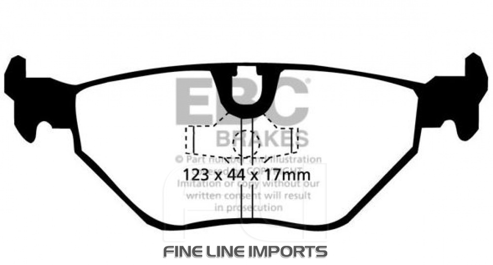 EBC DP9690 Orangestuff Racing Remblokken