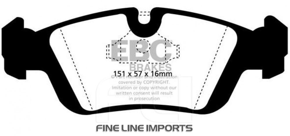 EBC DP9914 Orangestuff Racing Remblokken