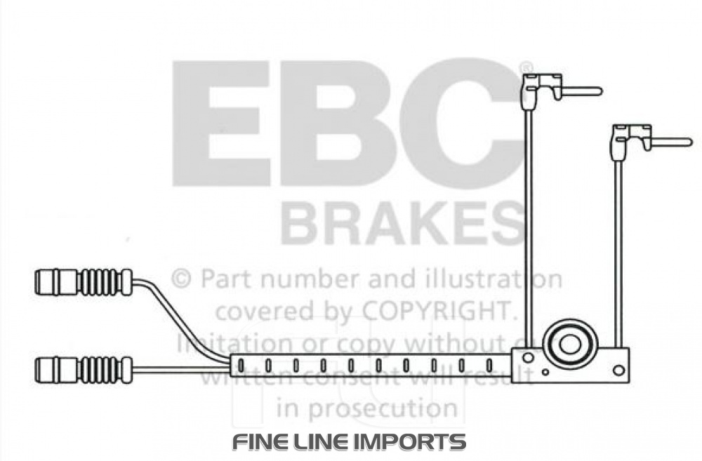 EBC EFA112 - Slijtage Indicator
