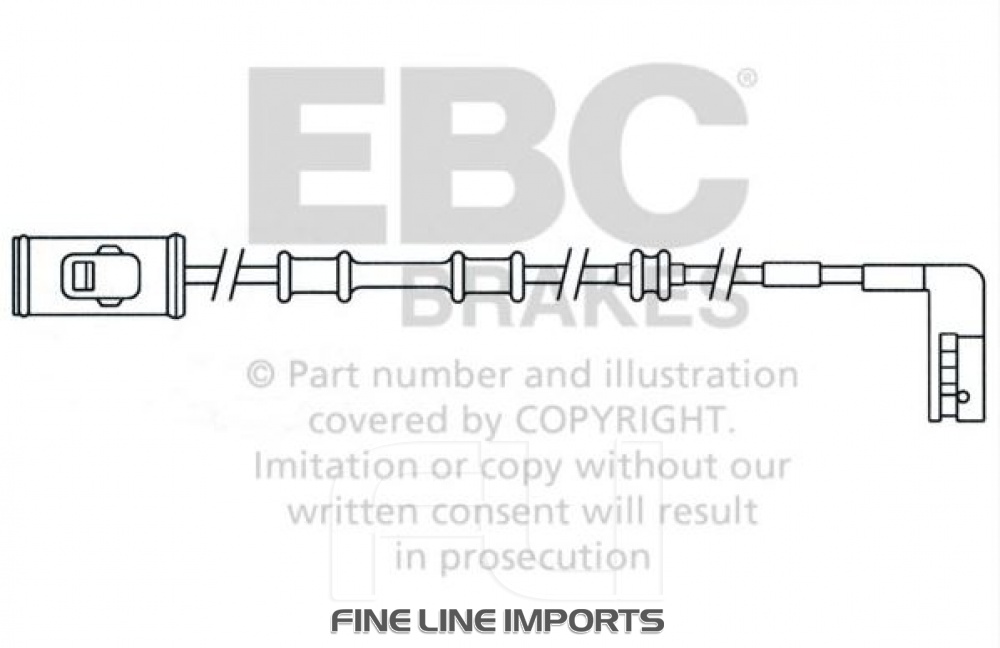 EBC EFA114 - Slijtage Indicator