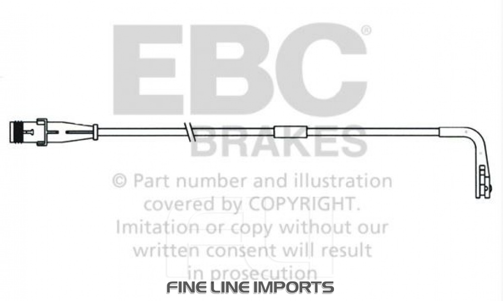 EBC EFA119 - Slijtage Indicator
