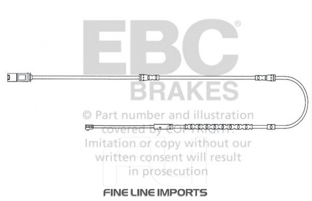 EBC EFA128 - Slijtage Indicator