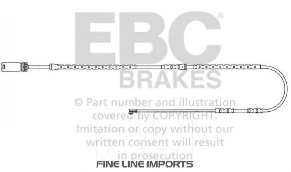 EBC EFA135 - Slijtage Indicator