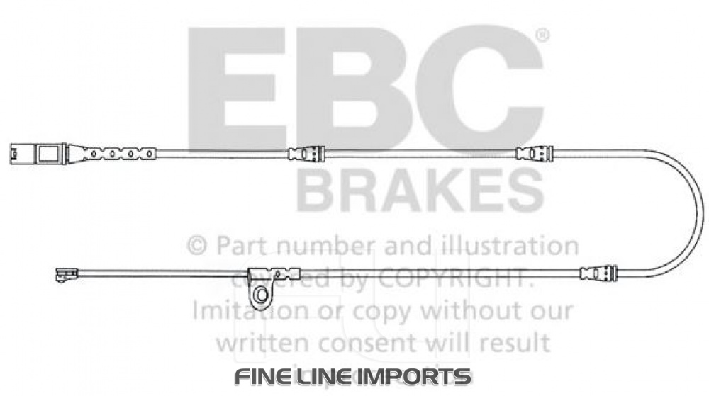 EBC EFA139 - Slijtage Indicator