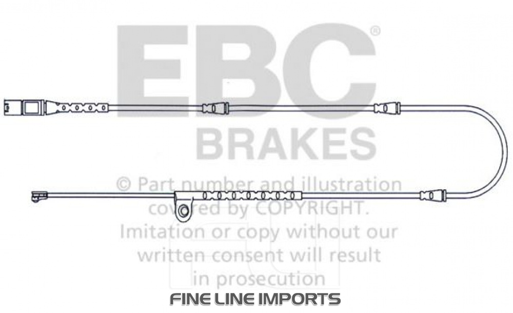 EBC EFA141 - Slijtage Indicator