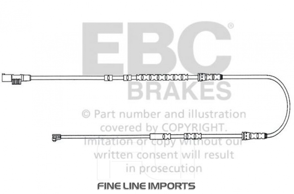 EBC EFA144 - Slijtage Indicator