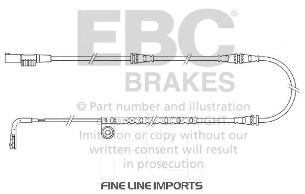 EBC EFA151 - Slijtage Indicator