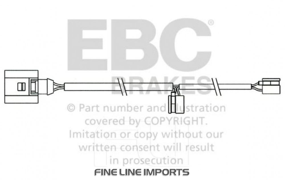 EBC EFA158 - Slijtage Indicator