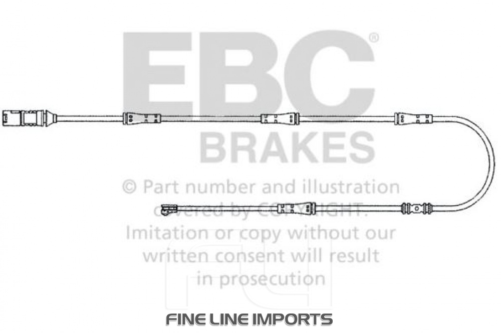 EBC EFA159 - Slijtage Indicator