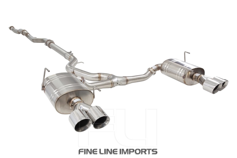 ESSW29CS 3inch Cat-Back Street System, 304 Stainless Steel