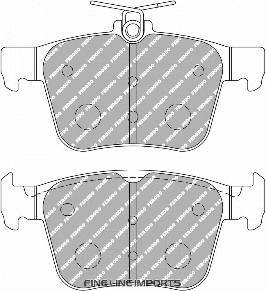 Ferodo Racing Remblok DS1.11 FCP4697W