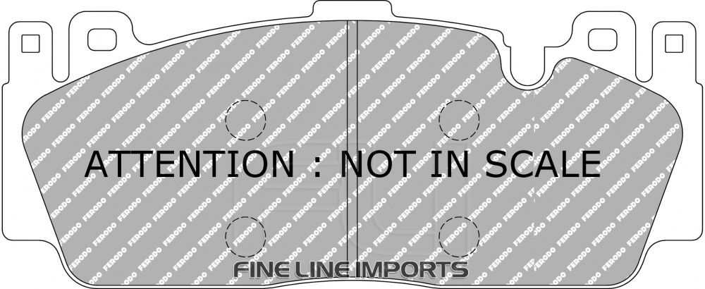 Ferodo Racing Remblok DS1.11 FCP4712W