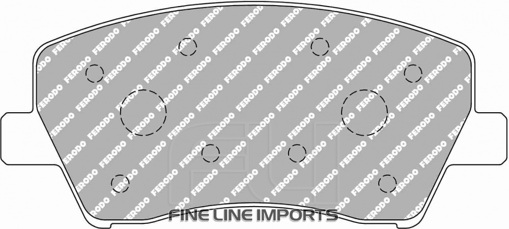 Ferodo Racing Remblok DS1.11 FRP3158W