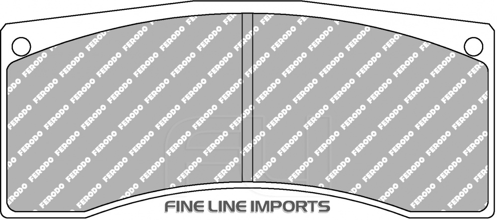 Ferodo Racing Remblokken DS2500 FRP3140H