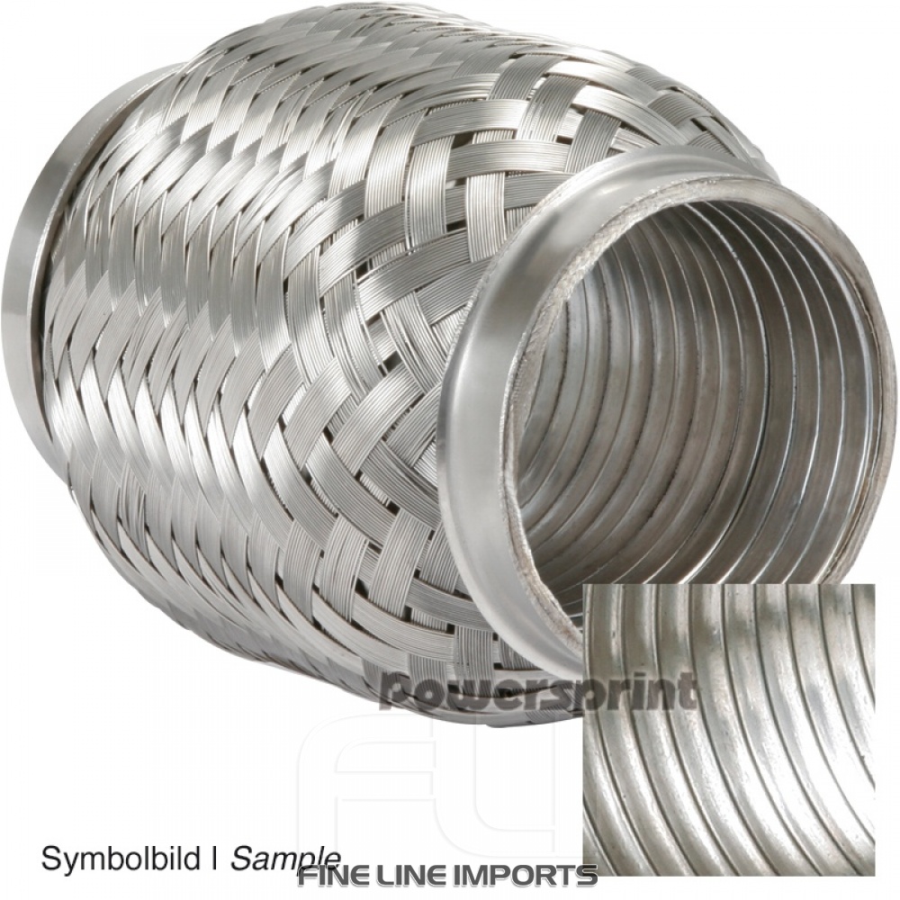 Flexibele Uitlaatpijp 63,5mm (HDD) Lengte 200mm