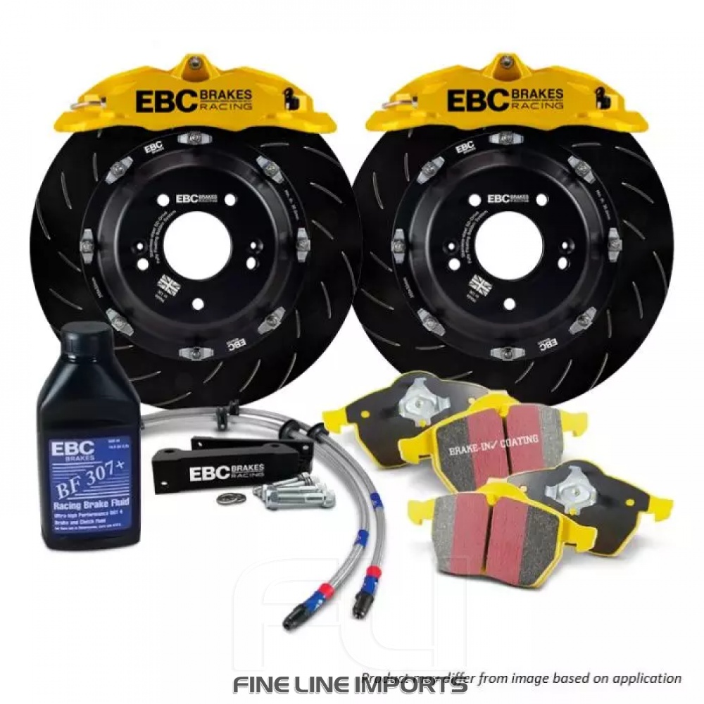 FRONT 330x28-  EBC Big Brake Kit  - GEEL