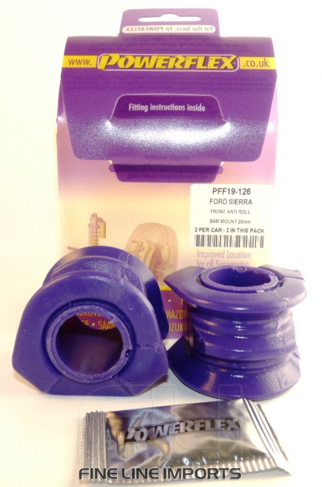 Front Anti Roll Bar Mounting Bush 26mm - Diagr. REF: 3