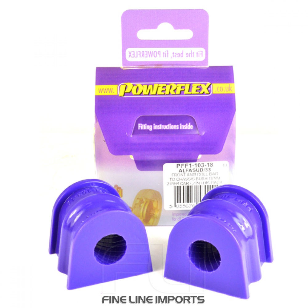 Front Anti Roll Bar To Chassis Bush 18mm - Diagr. REF: 3