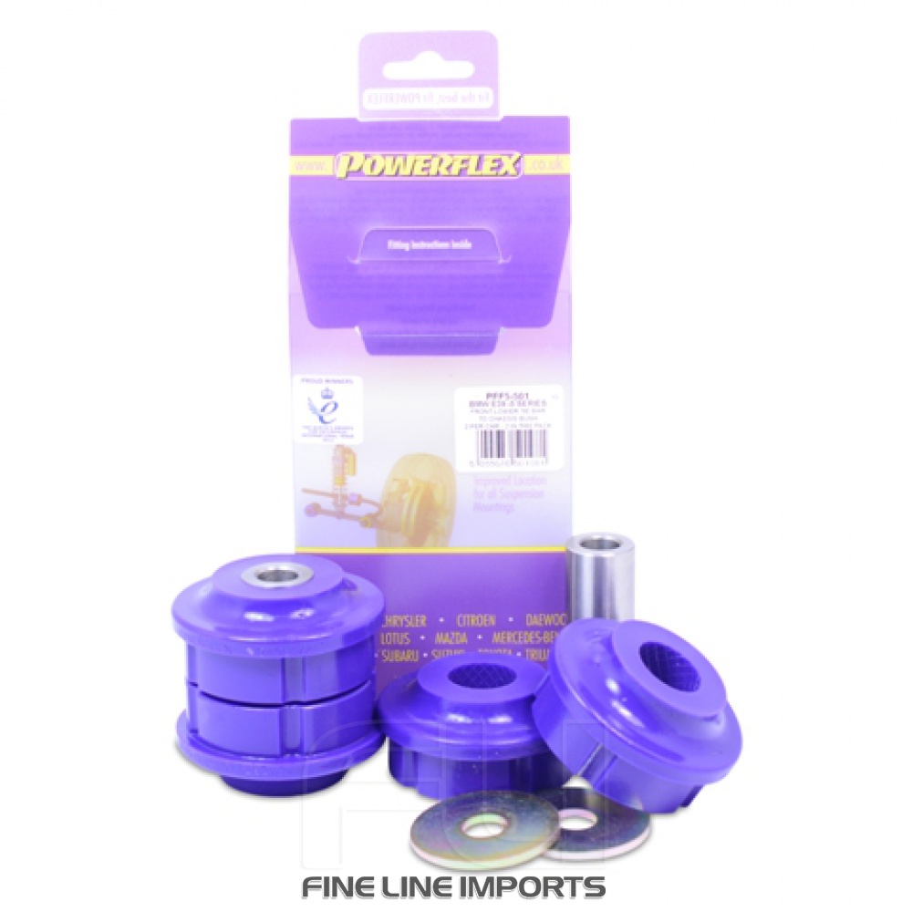 Front Lower Tie Bar To Chassis Bush - Diagr. REF: 1