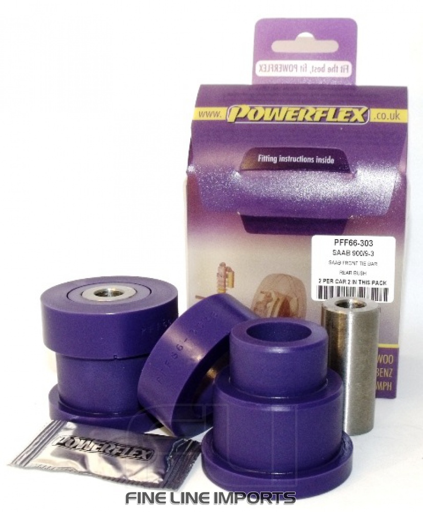 Front Tie Bar Rear Bush - Diagr. REF: 3