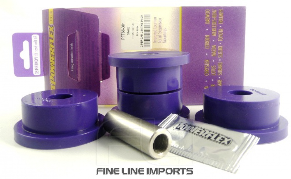 Front Track Control Arm Outer Bush - Diagr. REF: 1