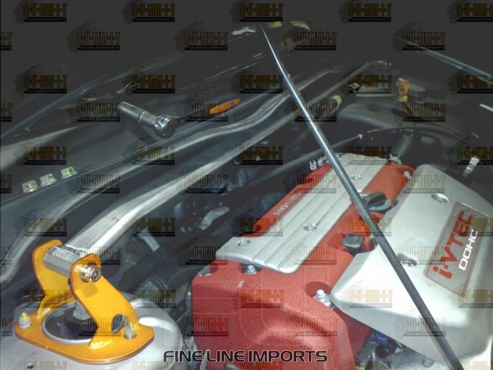 Summit Civic 01/ EP3 Type R Front upper strut brace Fineline imports