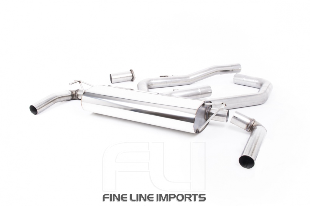 GPF Back with Dual GT-115 Burnt Titanium