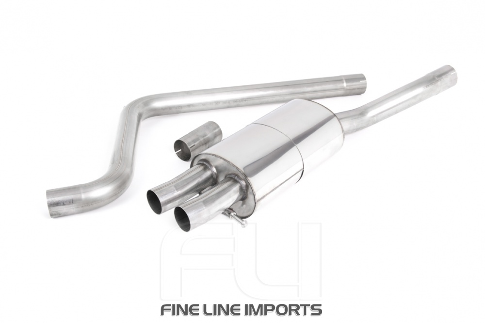 GPF/OPF Back - Resonated (ECE) with GT-90 Titanium Tips