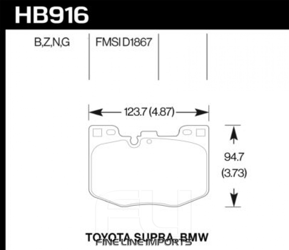 HB916Z.740 - Performance Ceramic