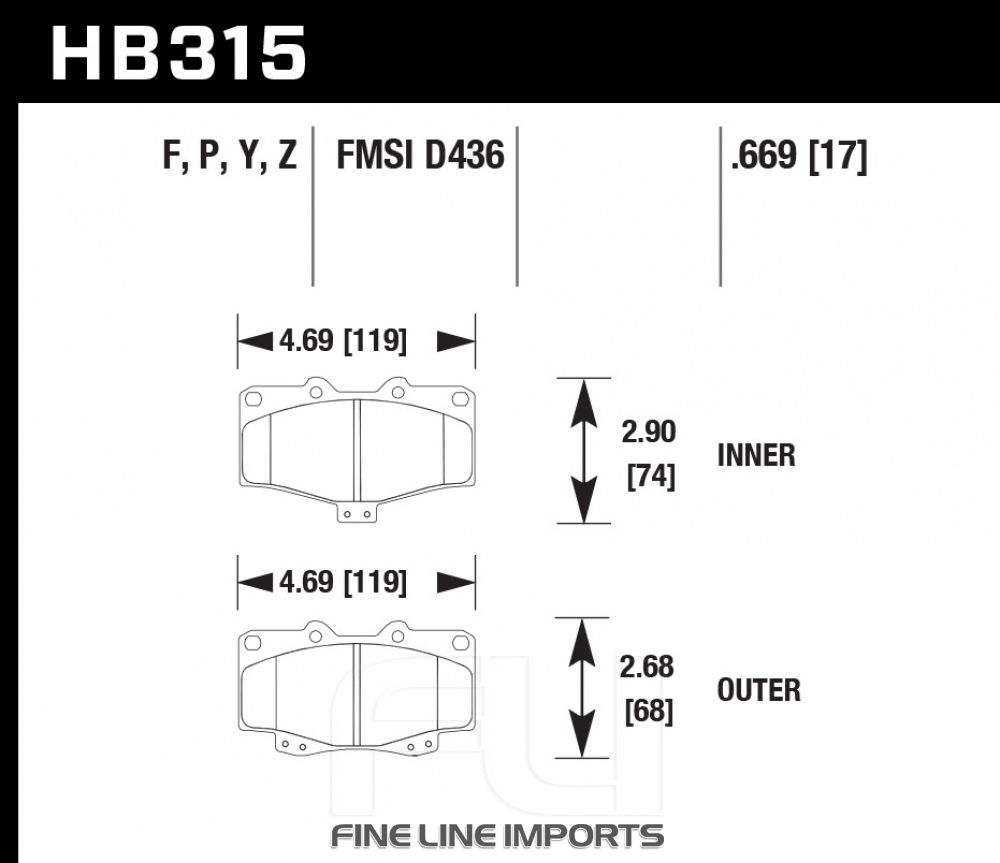 HB315Z.669 - Performance Ceramic