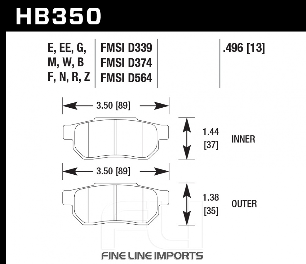 HB350N.496 - HP plus