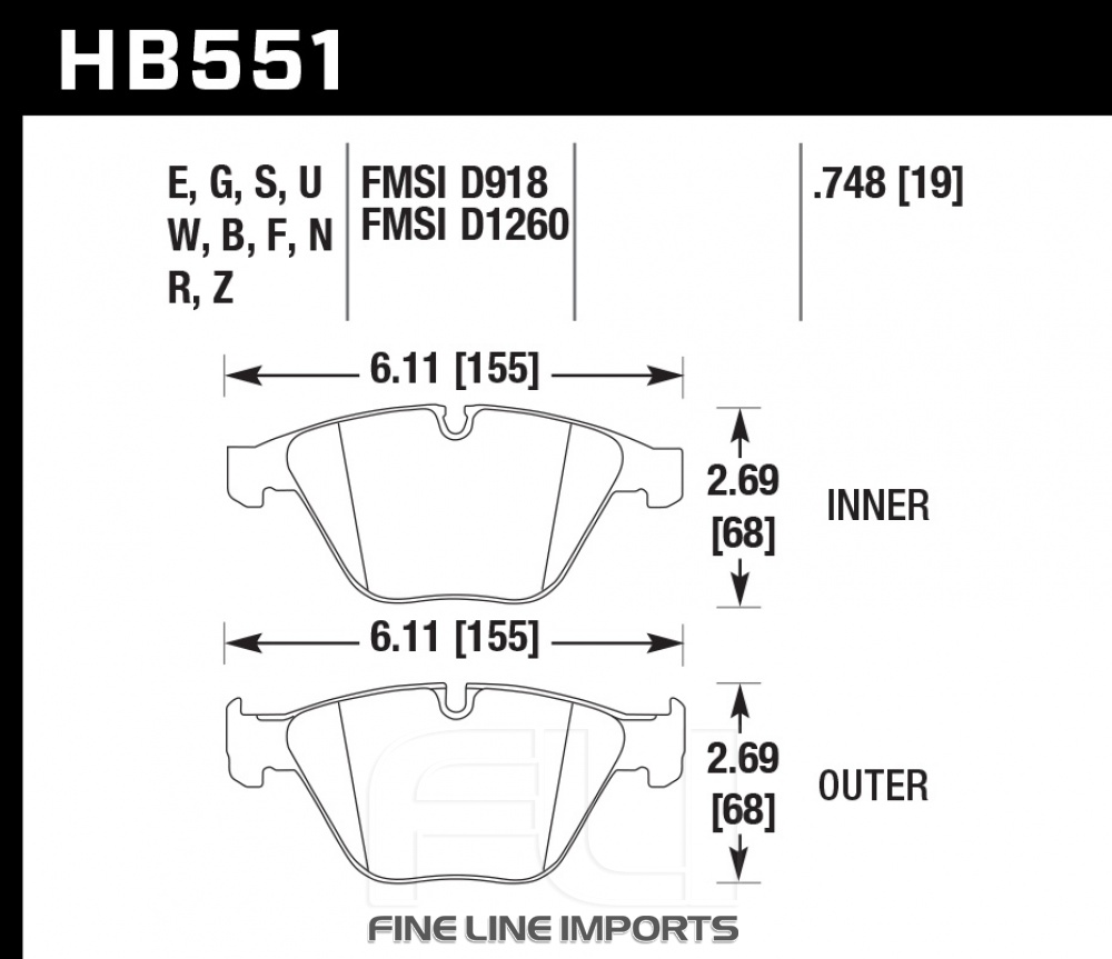 HB551Z.748 - Performance Ceramic
