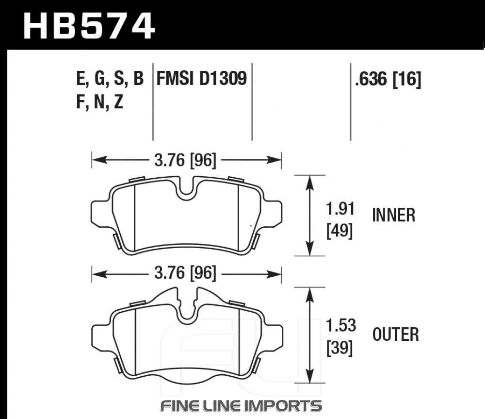 HB574Z.636 - Performance Ceramic