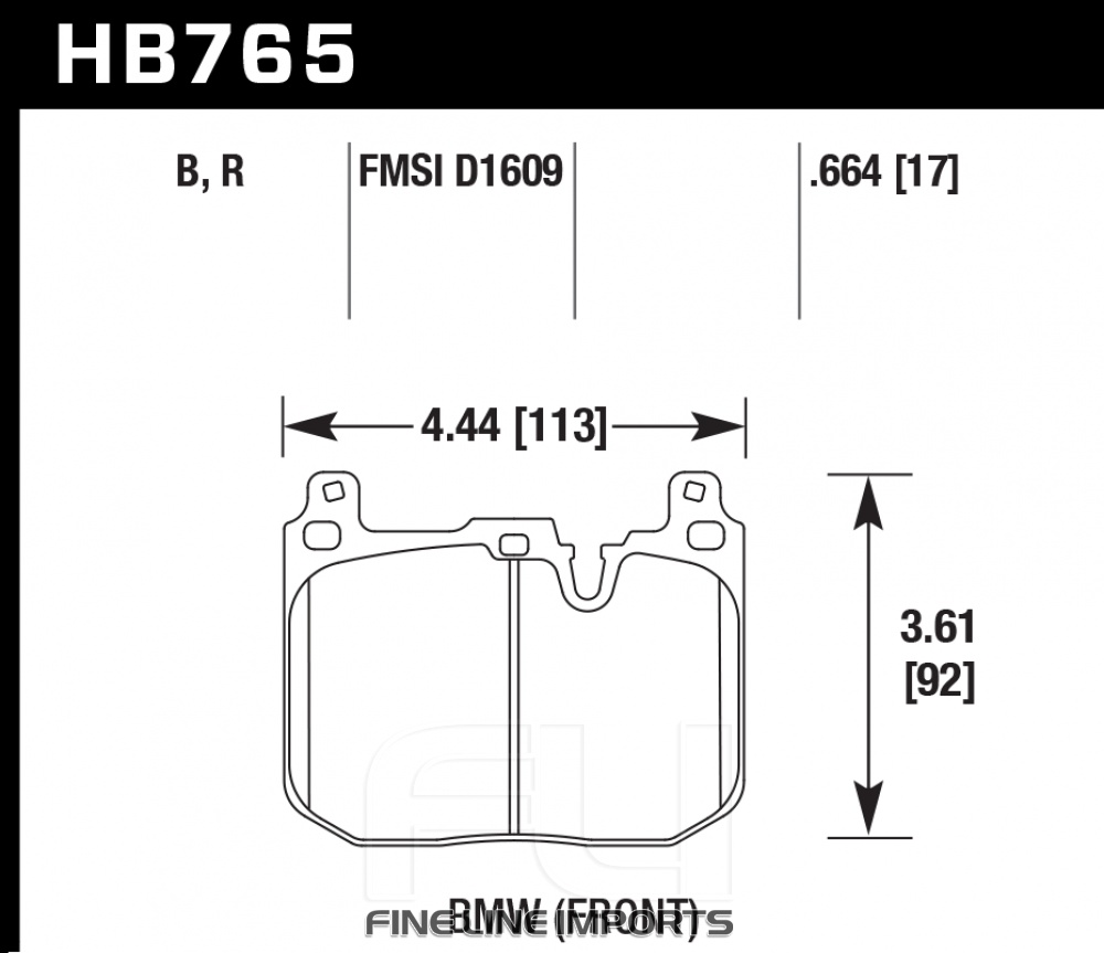 HB765N.664 - HP plus