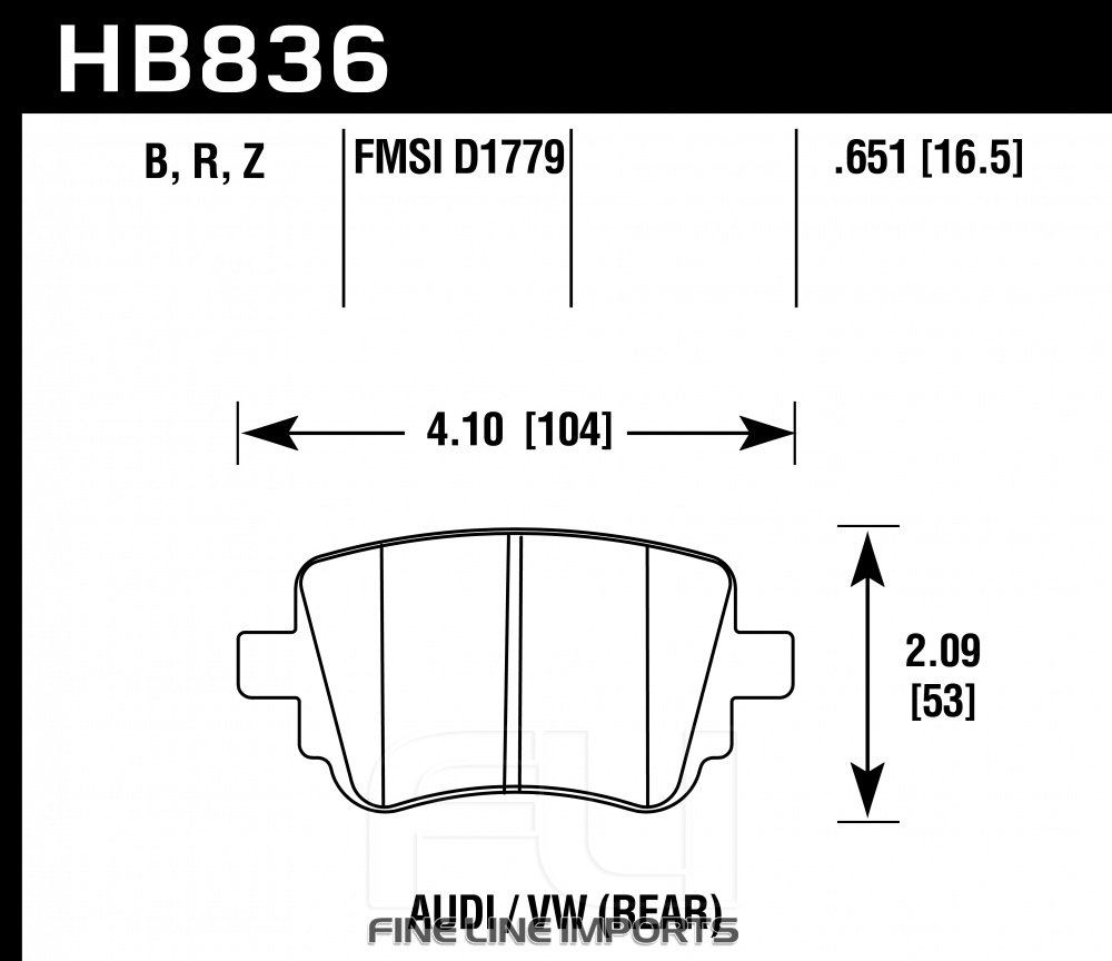 HB836Z.651 - Performance Ceramic