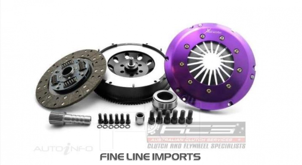 Heavy Duty Organic Clutch Kit Incl Flywheel